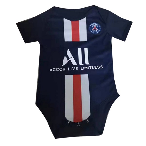 Camiseta Paris Saint Germain Primera equipo Onesies Niño 2019-20 Azul